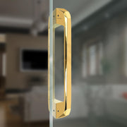 Plantex Door Handle/Main Door Handle/14 Inch Pull-Push Handle for Home/Office/Hotel - Pack of 1 (SH-351, Gold)