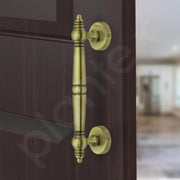 Plantex Heavy Duty Main Door Handle/10 Inch Door Handle for Main Door/Pull-Push Door Handle for Glass & Wooden Door - Pack of 1 (S-119-Brass Antique - 3 Years Warranty)