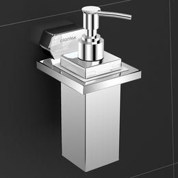Plantex Liquid Soap Dispenser for Bathroom/304 Grade Stainless Steel Shampoo Dispenser/Handwash Dispenser/Bathroom Accessories - Pack of 1 (Delta - 2810, Chrome)