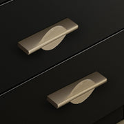Plantex Cabinet Handle/Kitchen Cabinet Door Handle/Wardrobe/96 mm Cupboard Handle/Door Pull-Push Handle for Home/Office - Pack of 2 (Satin)