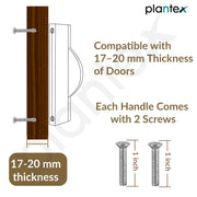 Plantex Cabinet Handle/288mm Handle for Cabinet/Door & Home Decore/Door Pull-Push Handle for Home/Office - Pack of 1 (Gold)