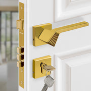 Plantex Premium Door Lock with 3 Years of Warranty/Main Door Lock for Home/Mortise Lock Set for Door (7120 - PVD Gold)