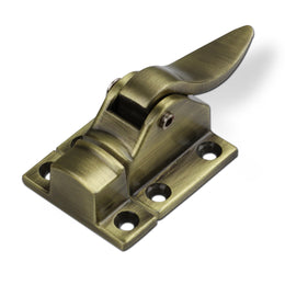 Plantex Cabinet Latch Ã¢â‚¬â€œ Heavy-Duty Hatch Case Bolt for Storage Units, Toolboxes, Kitchen Cabinets & Cupboards - Pack of 1 (Brass Antique)