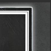 Plantex LED Mirror for Bathroom with 3 Tone/Designer Mirror for Living Room/Bedroom/Dressing Room - Rectangle Shape (18 X 24 Inch)