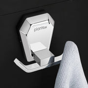 Plantex Robe Hook for Bathroom/304 Grade Stainless Steel Towel Hook/Cloth Hanger/Bathroom Accessories - Pack of 1 (PM-2405-Chrome)