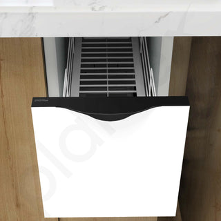 Plantex Profile Handle for Kitchen Cabinet/10 Inch Alluminium Drawer Profile Handle/Wardrobe Pull Handle for Home/Office/Hotel - Pack of 2 (Black)