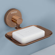 Plantex Galaxy 304 Grade Stainless Steel Single Soap Holder/Soap Stand/Soap Holder/Bathroom Accessories “ (PVD Rose Gold)