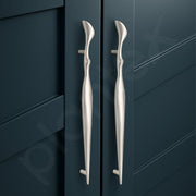 Plantex Cabinet Handle/Pull-Push Handle for Wardrobe/224mm Handle for Drawer/Cupboard - Pack of 1 (Satin)
