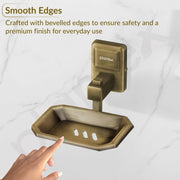 Plantex 304 Garde Stainless Steel Soap Holder for Bathroom/Soap Dish/Bathroom Soap Stand/Bathroom Accessories - Darcy (Antique)