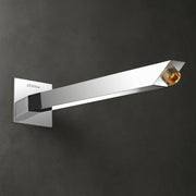 Plantex 12-Inch Shower Arm for Overhead Shower/Stainless Steel Shower Pipe/Wall Mount Bathroom Fitting with Ã‚Â½-Inch Thread - Pack of 1 (Chrome)