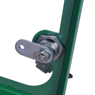 Plantex Metal Emergency First Aid Kit Box for Home/Medical Kit Box for Medicine Storage with Multi Compartments for School, Office - Lockable (Green & White) Big Size, Wall Mount