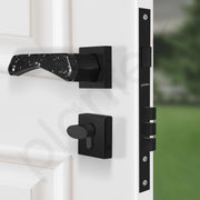 Plantex Premium Main Door Lock With 3 Years Warranty - Mortise Lock Set for Home (594 - Black)