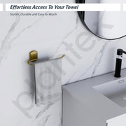 Plantex 304 Stainless steel Towel Hanger for Wash Basin/Hand Towel Ring/Napkin Hanger/Bathroom Accessories (Brass Antique) Parv