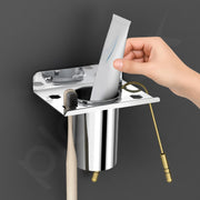 Plantex Platinum Stainless Steel Tooth Brush Holder/Tumbler Holder/Bathroom Accessories