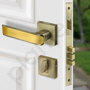 Plantex Main Door Lock/Mortise Lock for Door with 3 Years of Warranty by plantex/Door Locks for Home with Brass Lock Body & Cylinder (7112 - PVD Gold & Brass Antique)