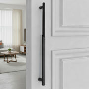Plantex Main Door Handle/Stainless Steel & Aluminium Door Handle/600mm Pull-Push Handle for Home/Office/Hotel - Pack of 1 (DTMD-409, Black)