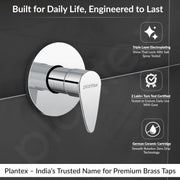 Plantex 25 mm Pure Brass Flush Valve for Toilet/Urinal (Commercial & Residential Use) - 7 Year Warranty (PAC-1820)