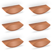 Plantex Knobs for Drawer/Rectangular Drawer Knob/Pull-Push Knobs for Kitchen/Bedroom Drawer - Pack of 6 (Rose Gold)