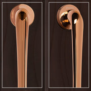 Plantex Polo 14-Inch Pull Handle For Glass/Wooden And Metal Doors (Rich Rose Gold Finish - Big) - 3 Years Warranty