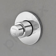 Plantex Pure Brass 40mm Thread Diameter Metropole Flush Valve for Toilet/Toilet Flush/Flush Valve for Urinal Commercial and Residential Use -(ALD-1302-Chrome)