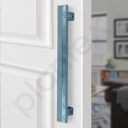Plantex Door Handle/300mm Main Door Handle for Wooden Door/Pull-Push Handle for Main Door/Door Accessories - Pack of 1 (S610, Cadet Blue)