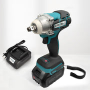 Plantex Cordless Impact Wrench with battery & charger/Brushless Motor/350 Nm Tourq/1/2 Square Head - (Blue & Black)