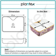Plantex Table Top Wash Basin for Bathroom/Designer Ceramic Washbasin/Countertop Vessel Sink Basin (19 x 15 x 5.5 Inch)