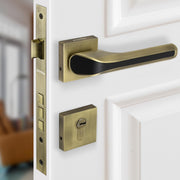 Plantex Main Door Lock for Home with 3 Years of Warranty/Mortise Locks for Door - Main Door Lock Set (PT-007- Brass Antique - Black)