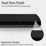Plantex Cabinet Handle/160mm Handle for Drawers/Wardrobe/Kitchen Handle/Door Pull-Push Handle for Home/Office - Pack of 1 (Black)