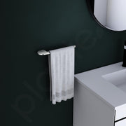Plantex Smero Pure Brass Hand Towel Holder/Napkin Holder for Wash Basin/Napkin Hanger/Bathroom Accessories - Aqua (Chrome)