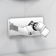 Plantex Pure Brass Basin Mixer Tap for Bathroom/Wall Mount Mixer Tap for Bathroom/Hot and Cold Water/Tap for Wash Basin –(PRI-327)