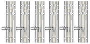 Plantex Stainless Steel 4 inch Tower Bolt/Tower Bolt for Home/Offices Doors and Windows/Tower Bolt for Main Door/Door Latch/Kundi/Chitakini/Door Latch for Windows (Chrome, Pack of 6)