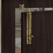 Plantex Stainless Steel 8-inch Tower Bolt/Tower Bolt for Home,Offices Doors and Windows/Tower Bolt for Main Door/Wardrobe Door Latch/Kundi/Chitakini/Door Latch for Windows (Brass Finish, Pack of 4)