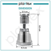 Plantex Pure Brass Tap Extension for Kitchen Sink/3 Anti-Splash Modes/Upto 80% Water Saving/Kitchen Tap Extender/Fits F22 and M24 mm Tap (XL-3012-Chrome)