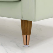 Plantex 4 Inch Sofa Legs for Bed Furniture/Sofa Legs for Table/Sofa Support Legs with Rubber Grip (Rose Gold, 6 Pcs)