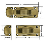 Plantex Heavy Duty Door Stopper/Door Latch for Main Door/Door Lock for Home and Office Doors - Pack of 1 (205 - Brass Antique)