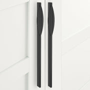 Plantex Cabinet Handle/Kitchen Cabinet Door Handle/Wardrobe/600 mm Cupboard Handle/Door Pull-Push Handle for Home/Office - Pack of 2 (Black)