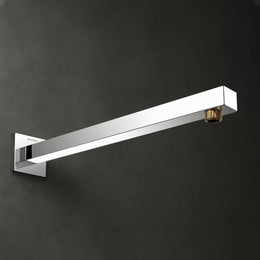 Plantex 24-Inch Shower Arm for Overhead Shower/Stainless Steel Shower Pipe/Wall Mount Bathroom Fitting with ½-Inch Thread - Pack of 1 (Chrome)