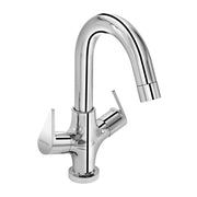 Plantex Pure Brass Wash Basin Tap with Water-Saving Aerator/Sink Tap for Kitchen Basin with 360° Swivel Spout for Kitchen and Basin Tap- 7 Year Warranty (PAC-1809-Chrome)