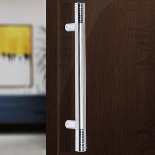 Plantex Heavy Duty Door Handle for Main Door/Door & Home Decor/18-inches Main Door Handle/Door Pull Push Handle - Pack of 1 (231-Chrome Finish)