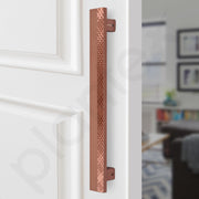 Plantex Door Handle/300mm Main Door Handle for Wooden Door/Pull-Push Handle for Main Door/Door Accessories - Pack of 1 (S610, PVD Rose Gold)