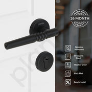 Plantex Mortise Door Lock/Heavy Duty Lock for Main Door/Mortise Locks for Home/Office/Hotel-3 Brass Keys (1026 - Z-Black)