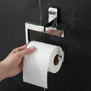 Plantex 304 Grade Stainless Steel Toilet Paper Holder for Bathroom/Tissue Paper Roll Holder/Toilet Paper Roll Holder for Bathroom Accessories - (Rolex, Chrome)