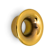 Plantex Knobs for Drawers/Drawer Knobs/Round Knobs for Cabinets/Pull-Push Knob for Kitchen/Bedroom Drawer - Pack of 1 (Gold)