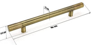 Plantex Heavy Duty Pull-Push Door Handle - 18 Inch Antique Brass (Wood/Glass) - 3 Years Warranty