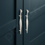 Plantex Cabinet Handle/96mm Handle for Cabinet/Wardrobe Handle/Door Pull-Push Handle for Home/Office - Pack of 1 (Satin)