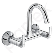 Plantex Pure Brass Sink Mixer Tap Hot and Cold with 360Ãƒâ€šÃ‚Â° Swivel Spout/Sink Tap for Kitchen Basin with Brass Wall Flange & Teflon Tape-7 Year Warranty (BAL-514)