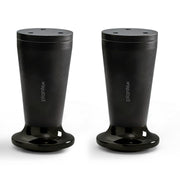 Plantex 4 Inch Sofa Leg for Bed Furniture/Aluminium Sofa Leg for Table/Support Legs/Furniture Leg - Pair of 1 (2 Piece) (DTS-87, Black)