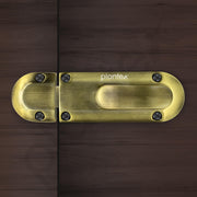 Plantex Door Stopper/Door Latch for Main Door/Baby Latch for Bathroom/Door Lock for Home and Office Doors - Pack of 4 (Brass Antique)