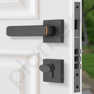 Plantex Triple Security Door Lock for Home/Main Door Lock Set with 3 Years of Warranty/Mortise Lock for Door with Brass Lock Body & Cylinder (7125, Grey & Choco)